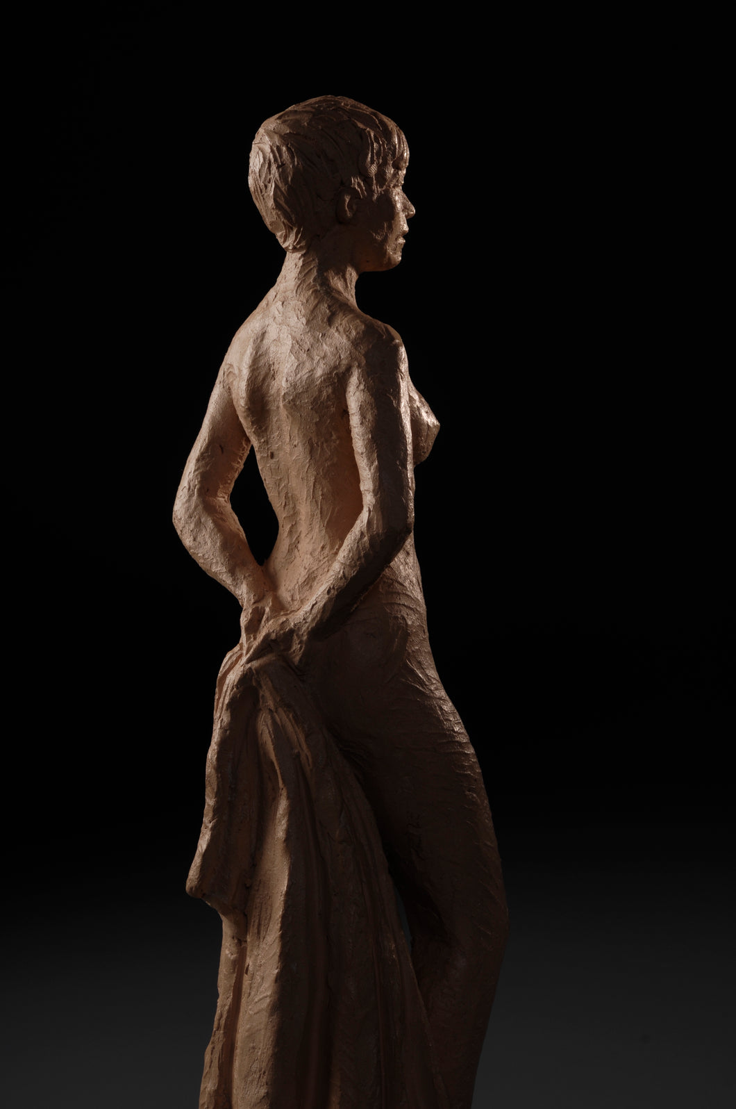 Standing Figure with Drape - LeQuire Gallery
