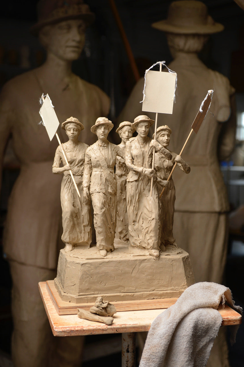 Tennessee Woman Suffrage Monument Maquette